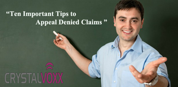 Ten Important Tips to Appeal Denied Claims